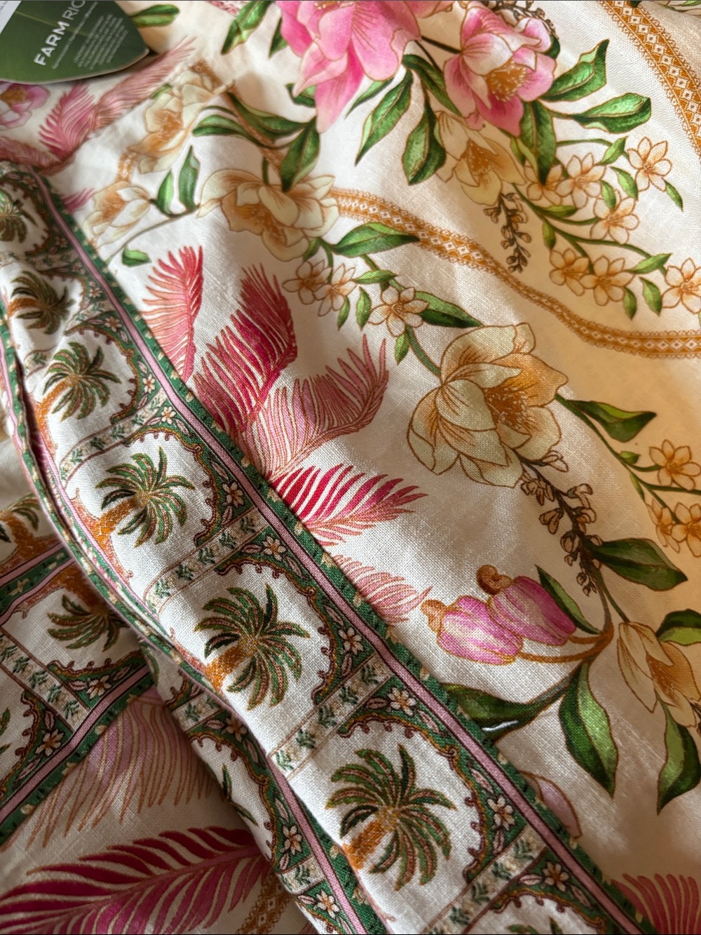 NWT Farm Rio Palm Dream Jumpsuit - Picture 5 of 6